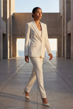 Elcevi | Single-breasted Tailored Blazer and Trouser Set