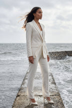 Elcevi | Single-breasted Tailored Blazer and Trouser Set