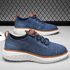 Liam | Textured Lace-up Low-top Sneakers