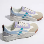 Lia | Women's Chunky Sole Colorblock Lace-Up Sneakers
