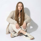 Lia | Women's Chunky Sole Colorblock Lace-Up Sneakers