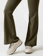 Elena - Flared Jumpsuit with V-Neck and Shaping Fit for Women