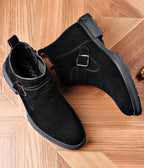 Josip | Adjustable Buckle Strap Ankle Boots
