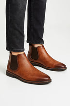 Kian | Classic Chelsea Boots with Elastic Panels
