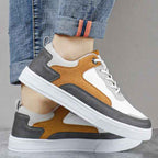 Gio | Color-block Low-top Lace-up Sneakers