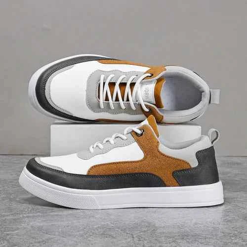 Gio | Color-block Low-top Lace-up Sneakers