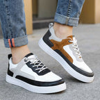 Gio | Color-block Low-top Lace-up Sneakers