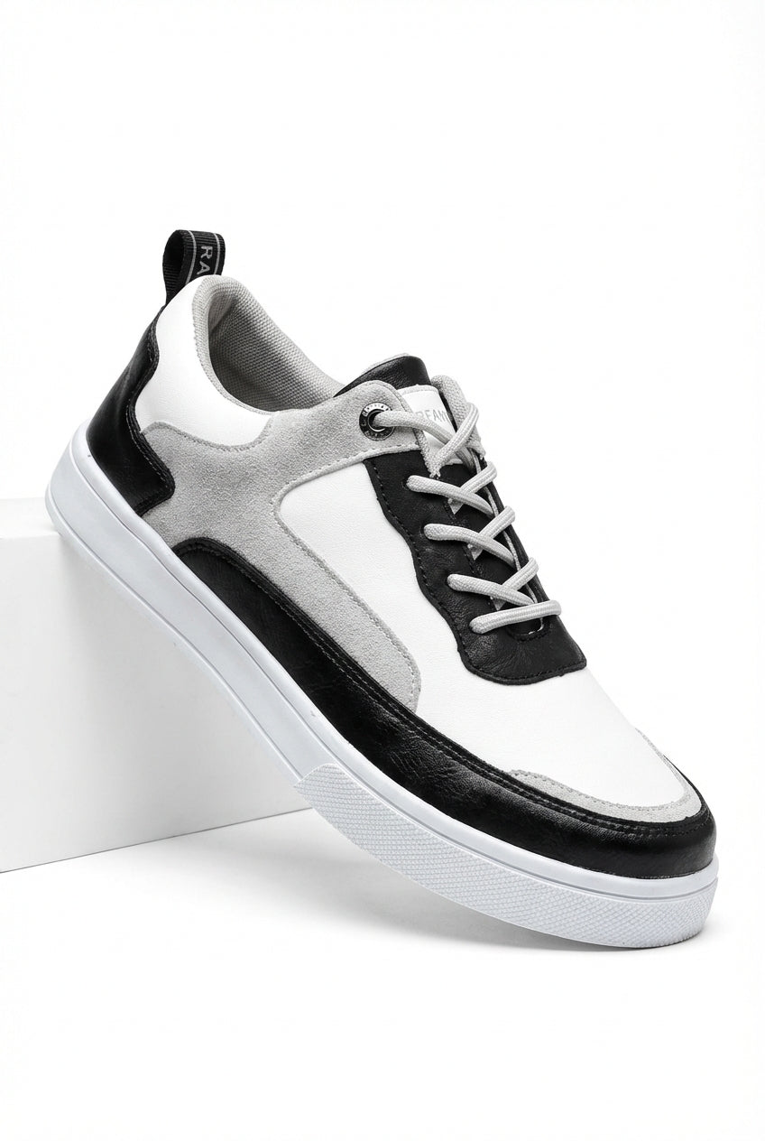 Gio | Color-block Low-top Lace-up Sneakers