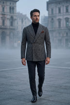 Liam | Double-breasted Peak Lapel Blazer
