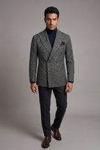 Liam | Double-breasted Peak Lapel Blazer