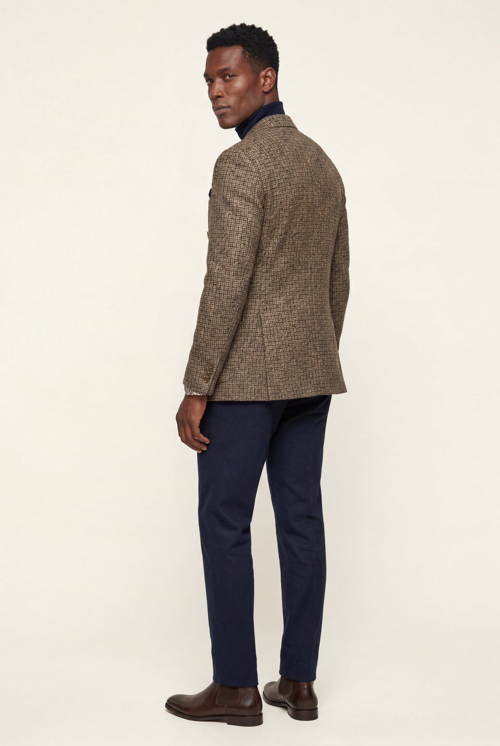 Liam | Double-breasted Peak Lapel Blazer