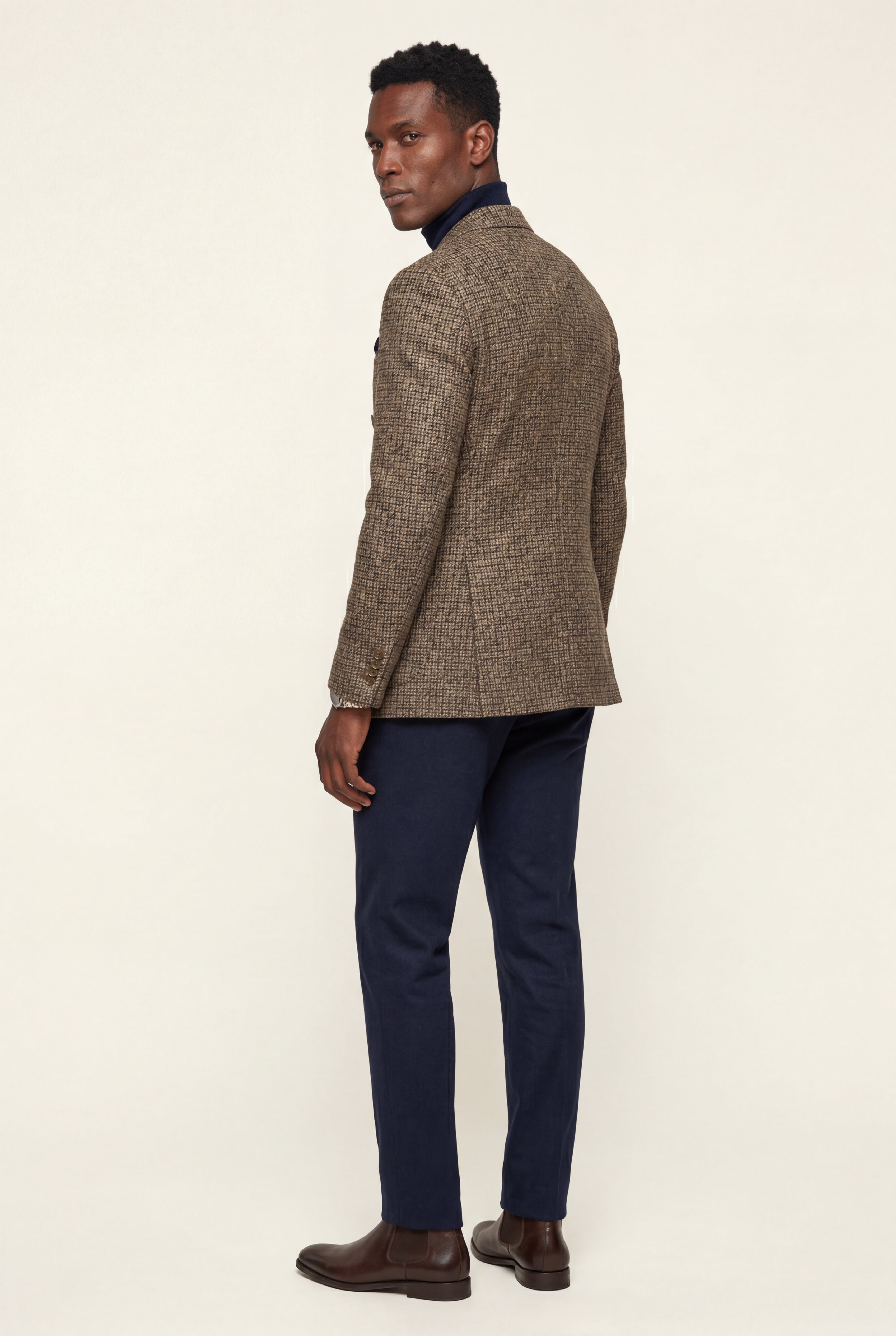 Liam | Double-breasted Peak Lapel Blazer