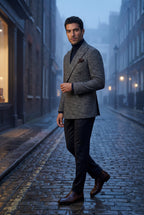 Liam | Double-breasted Peak Lapel Blazer