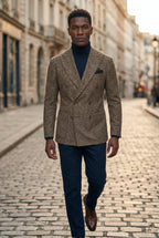 Liam | Double-breasted Peak Lapel Blazer