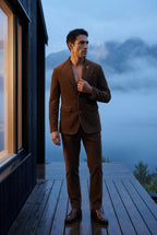 Liam | Fine Wale Tailored Single-breasted Blazer