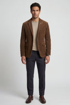 Liam | Fine Wale Tailored Single-breasted Blazer