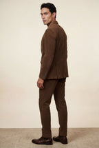 Liam | Fine Wale Tailored Single-breasted Blazer