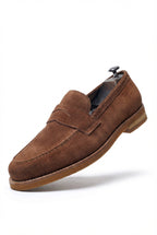 Liam | Finish Classic Penny Loafers with Almond Toe