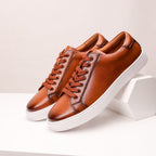 Liam | Low Top Minimalist Sneakers with Padded Collar