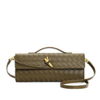 Lieke | Metallic Structured Clutch Shoulder Bag