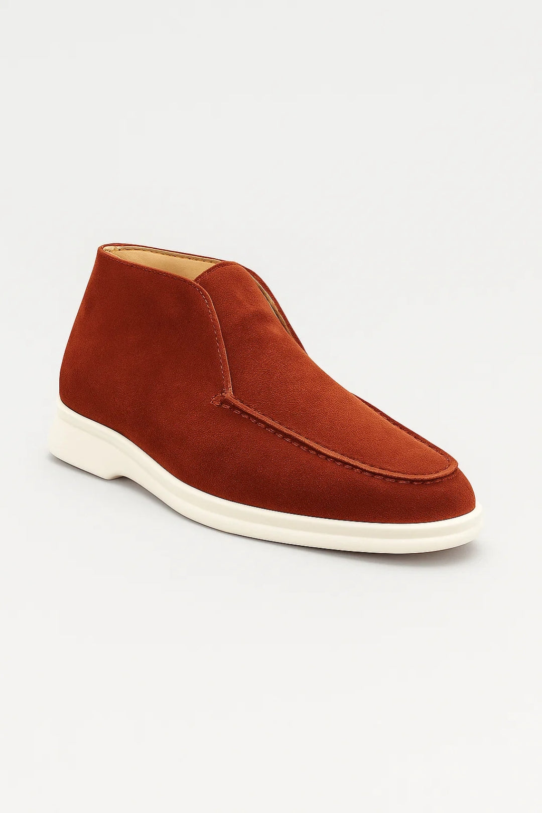 Liam | Mid-top Slip-on Loafer with Moccasin Stitching