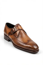 Liam | Monk Strap Brogue Dress Shoes with Wingtip Detailing