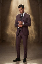 Liam | Notch Lapel Tailored Three-piece Suit