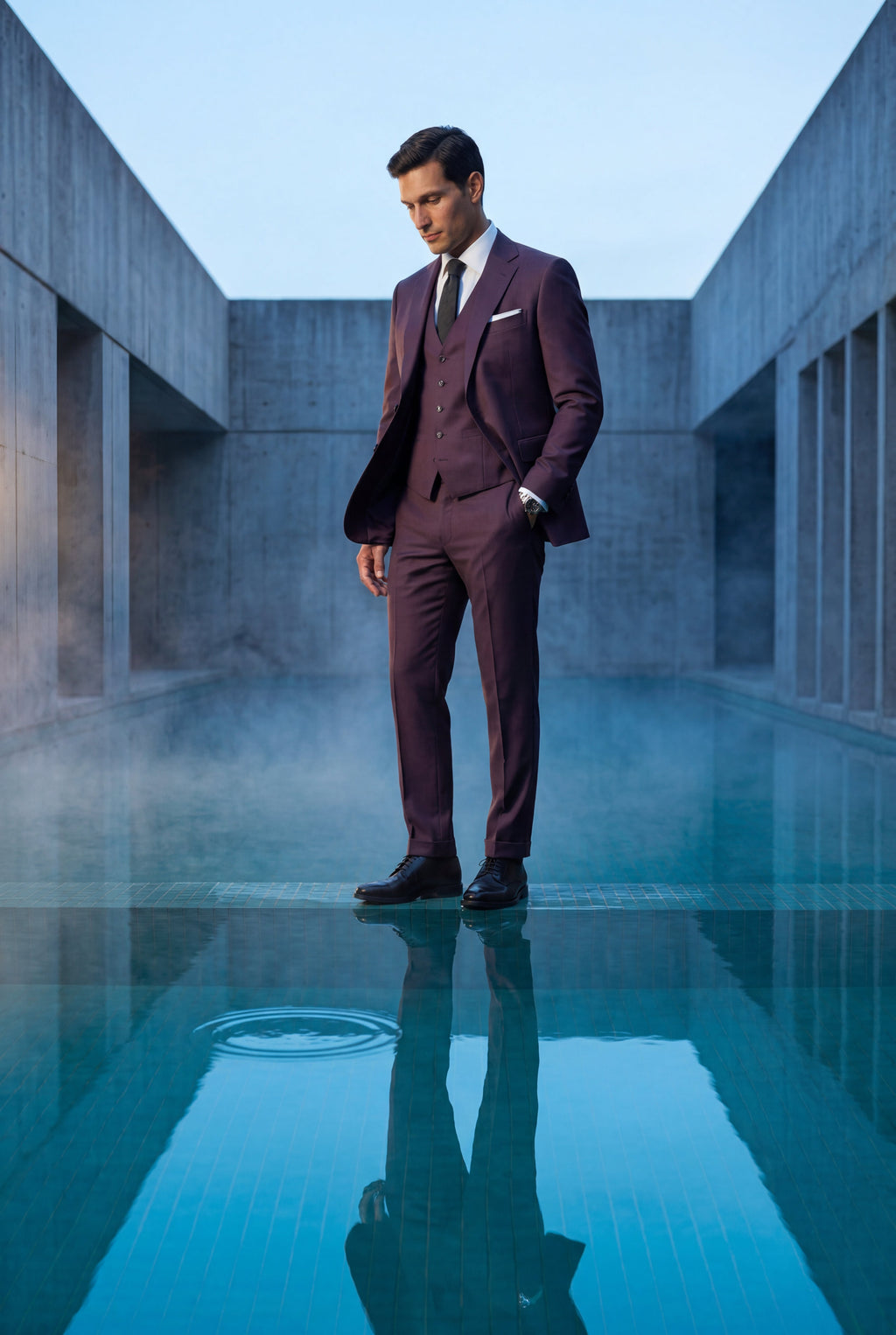 Liam | Notch Lapel Tailored Three-piece Suit