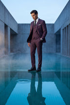 Liam | Notch Lapel Tailored Three-piece Suit
