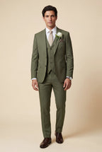 Liam | Notch Lapel Tailored Three-piece Suit