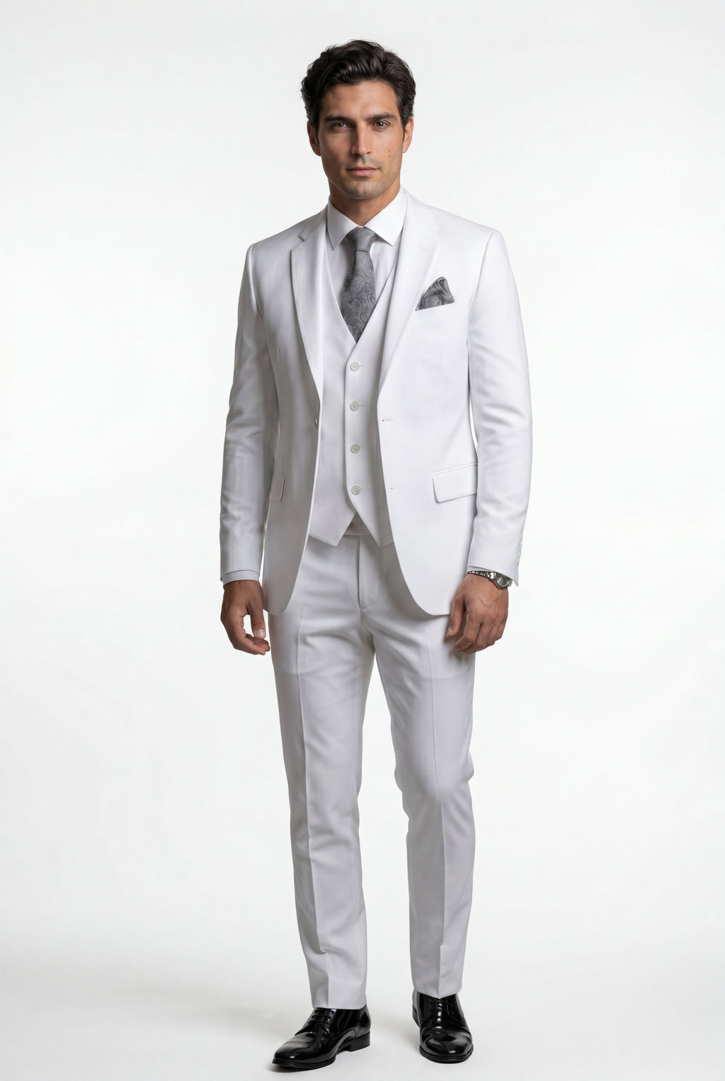 Liam | Notch Lapel Tailored Three-piece Suit