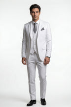 Liam | Notch Lapel Tailored Three-piece Suit