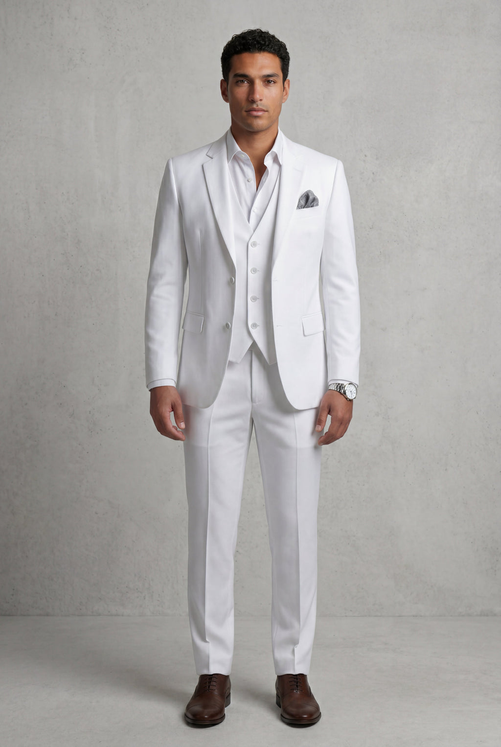 Liam | Notch Lapel Tailored Three-piece Suit