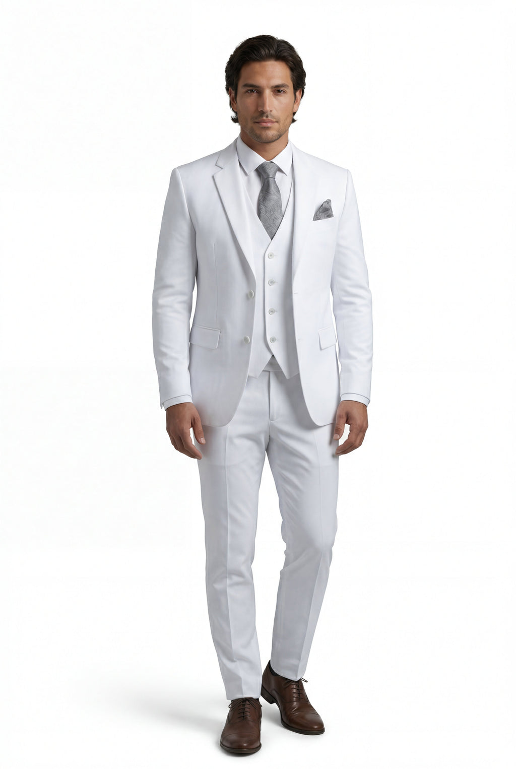 Liam | Notch Lapel Tailored Three-piece Suit