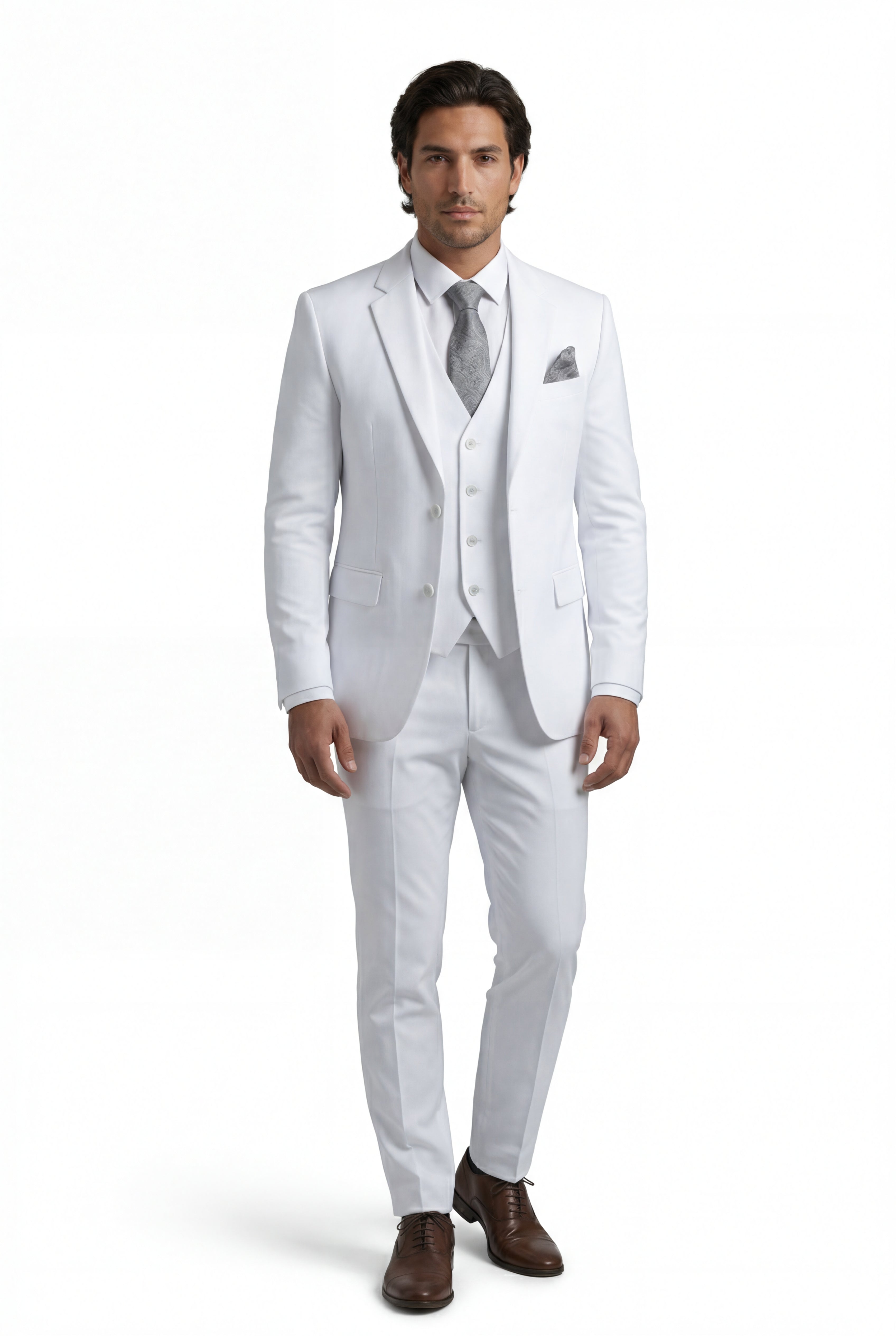 Liam | Notch Lapel Tailored Three-piece Suit