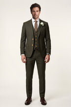 Liam | Notch Lapel Tailored Three-piece Suit