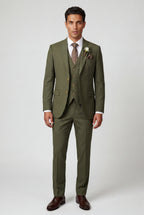 Liam | Notch Lapel Tailored Three-piece Suit