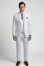 Liam | Notch Lapel Tailored Three-piece Suit