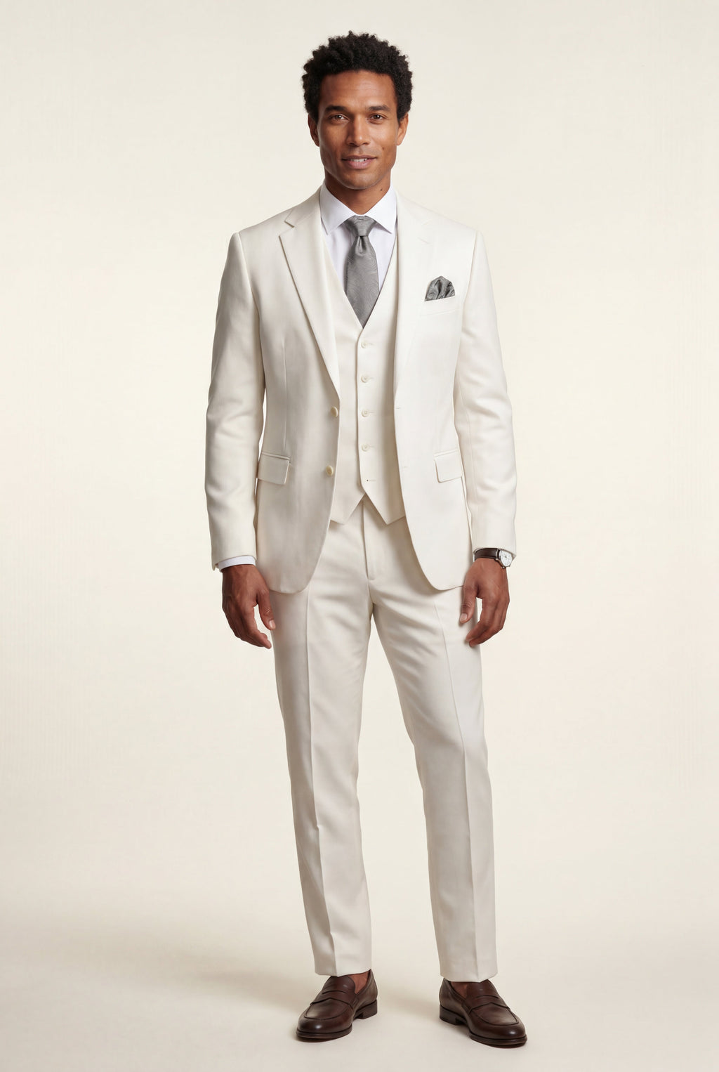Liam | Notch Lapel Tailored Three-piece Suit