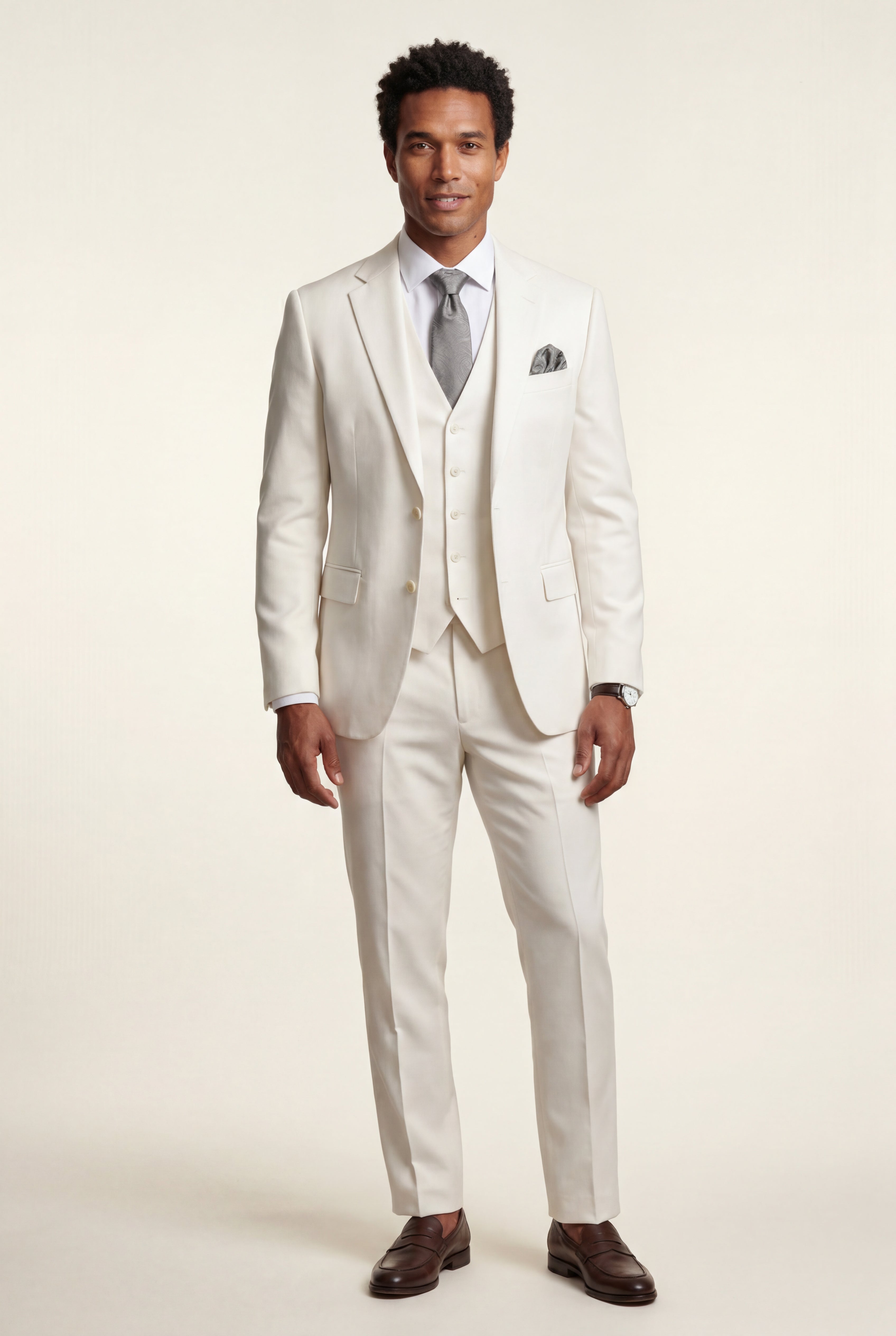 Liam | Notch Lapel Tailored Three-piece Suit