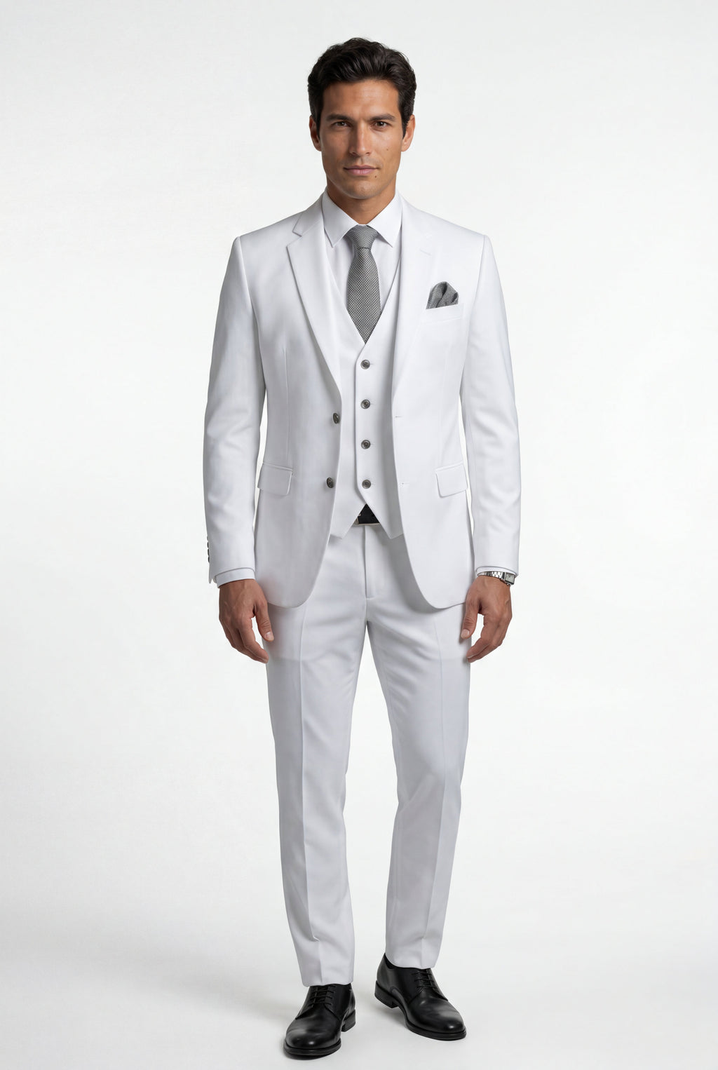 Liam | Notch Lapel Tailored Three-piece Suit