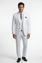 Liam | Notch Lapel Tailored Three-piece Suit