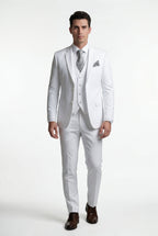 Liam | Notch Lapel Tailored Three-piece Suit