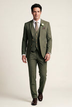 Liam | Notch Lapel Tailored Three-piece Suit