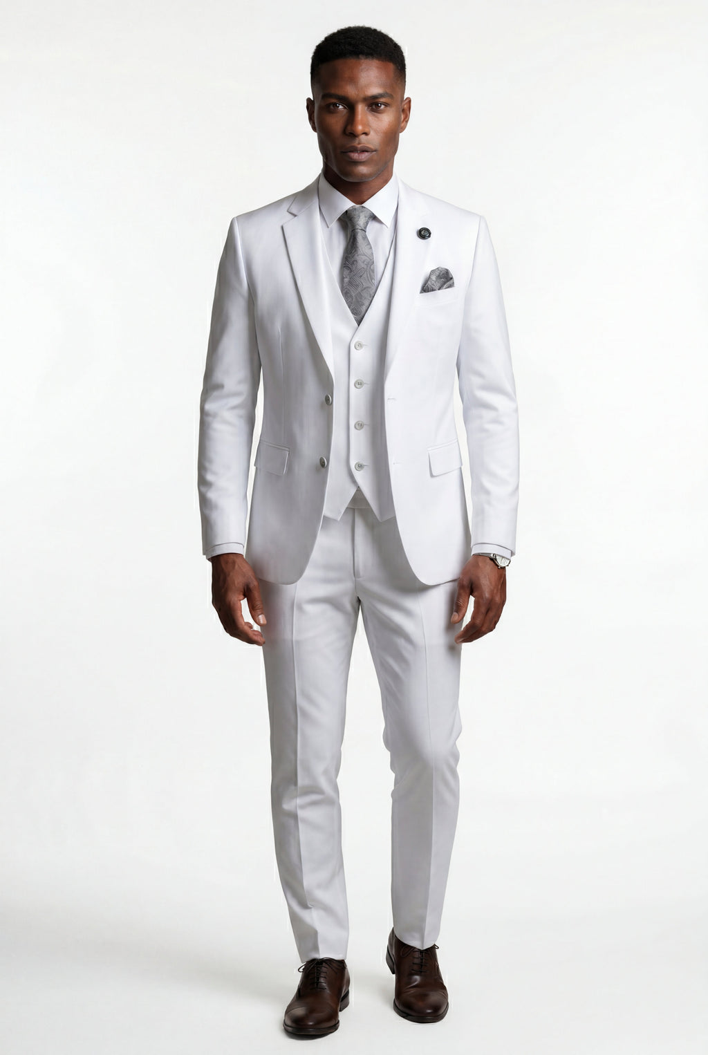 Liam | Notch Lapel Tailored Three-piece Suit