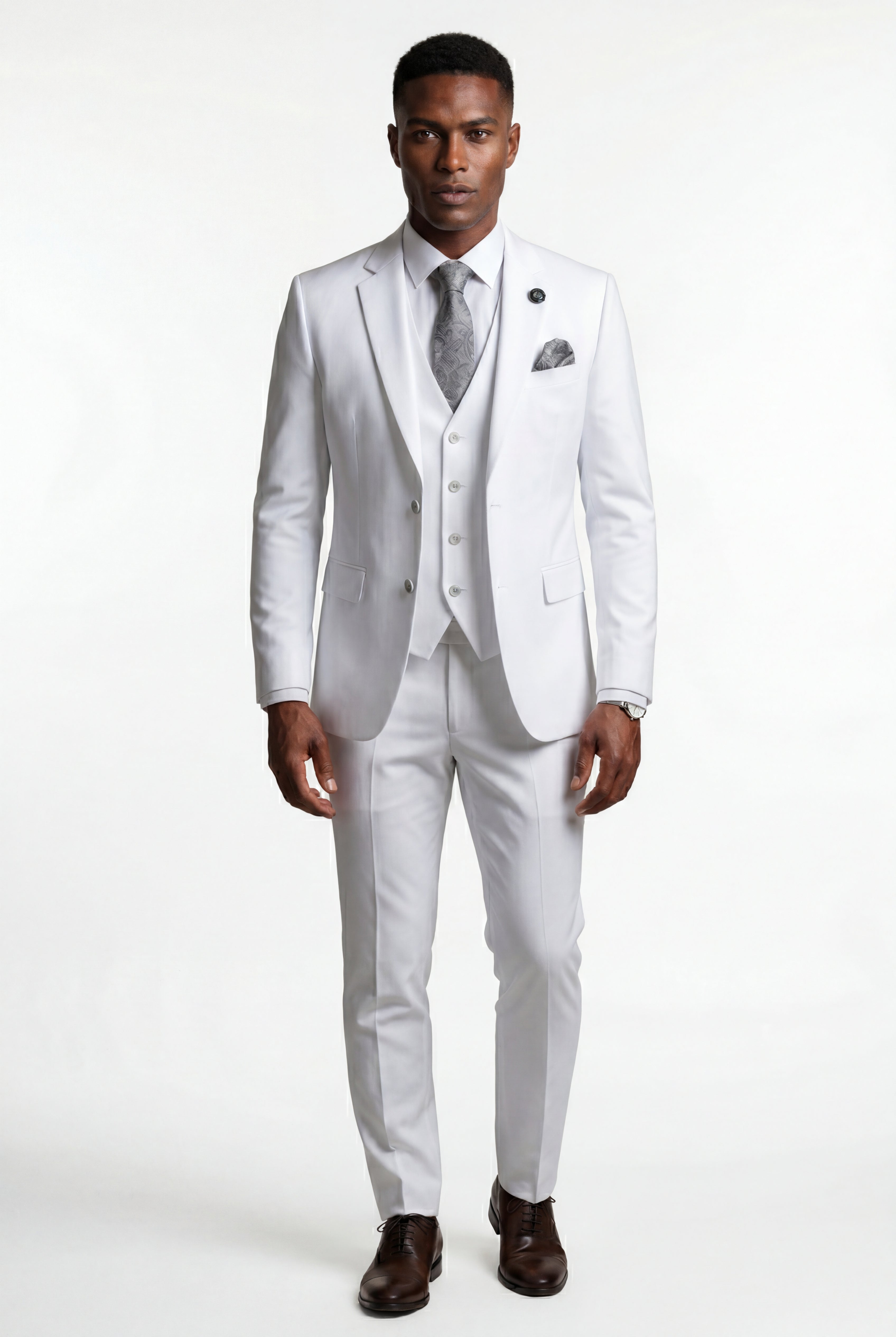 Liam | Notch Lapel Tailored Three-piece Suit