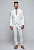 Liam | Notch Lapel Tailored Three-piece Suit