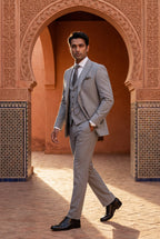 Liam | Notch Lapel Tailored Three-piece Suit