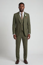 Liam | Notch Lapel Tailored Three-piece Suit