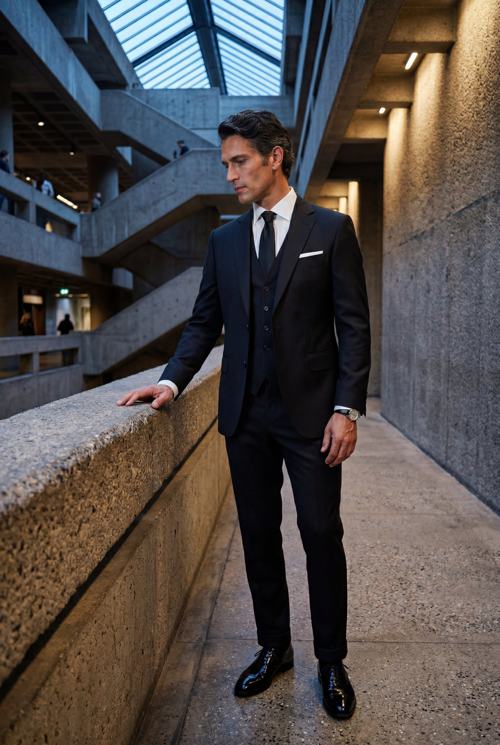 Liam | Notch Lapel Tailored Three-piece Suit